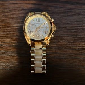 Michael Kors watch gold. Needs new battery